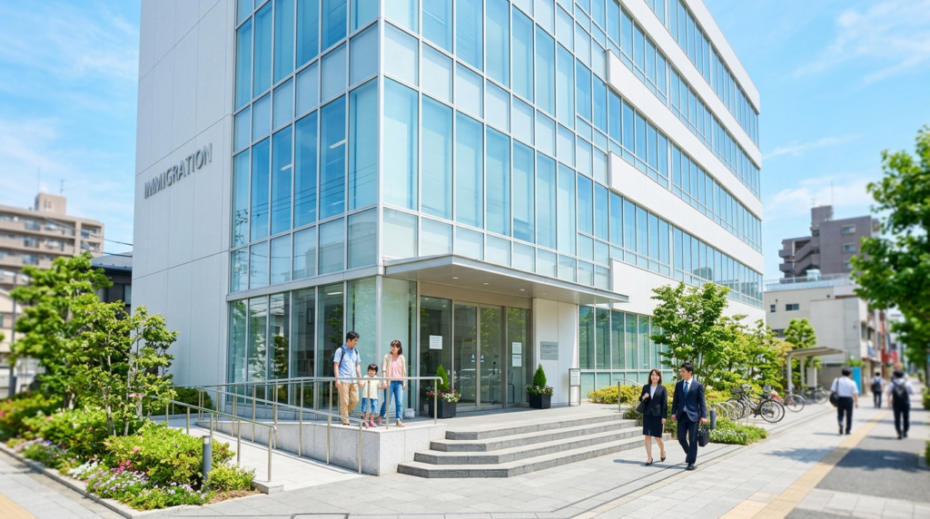 永住申請 入管庁イメージ写真