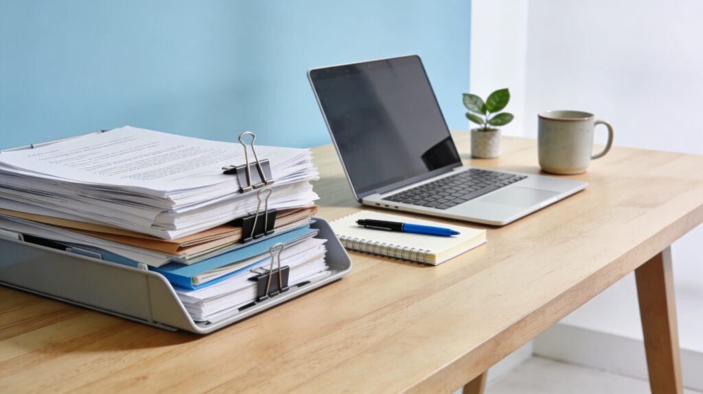 帰化申請必要書類のイメージ図