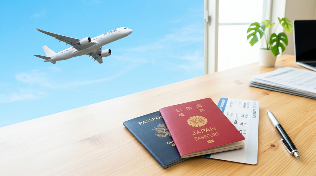 帰化申請の条件を満たして日本国籍を取得したイメージ