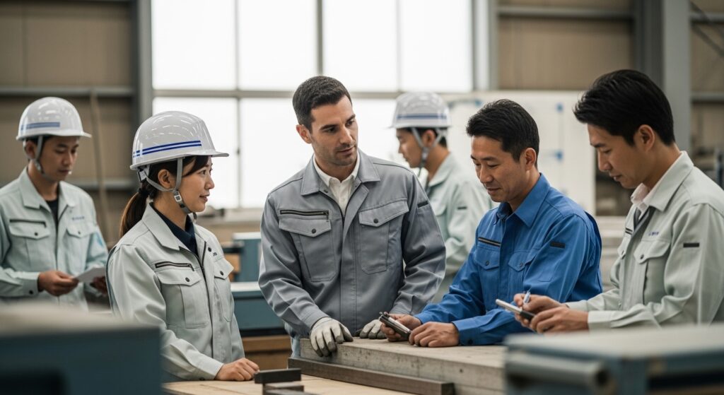 育成就労制度で働く外国人材のイメージ