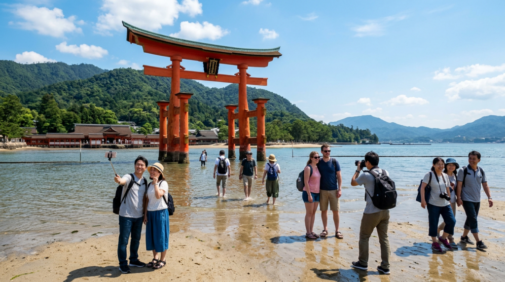 廿日市市でビザ申請を検討する外国人のイメージ