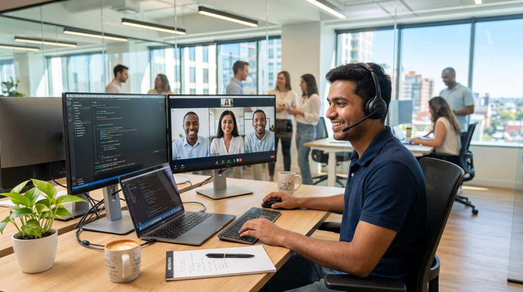 外国人労働者や家族のイメージ写真