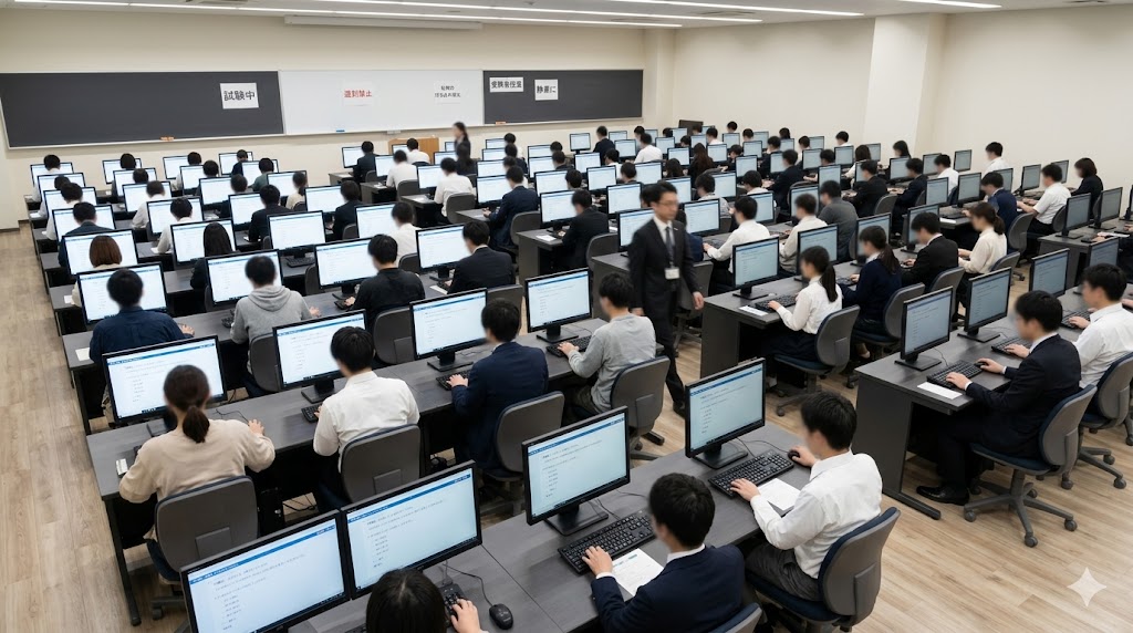 テストの様子のイメージ画像