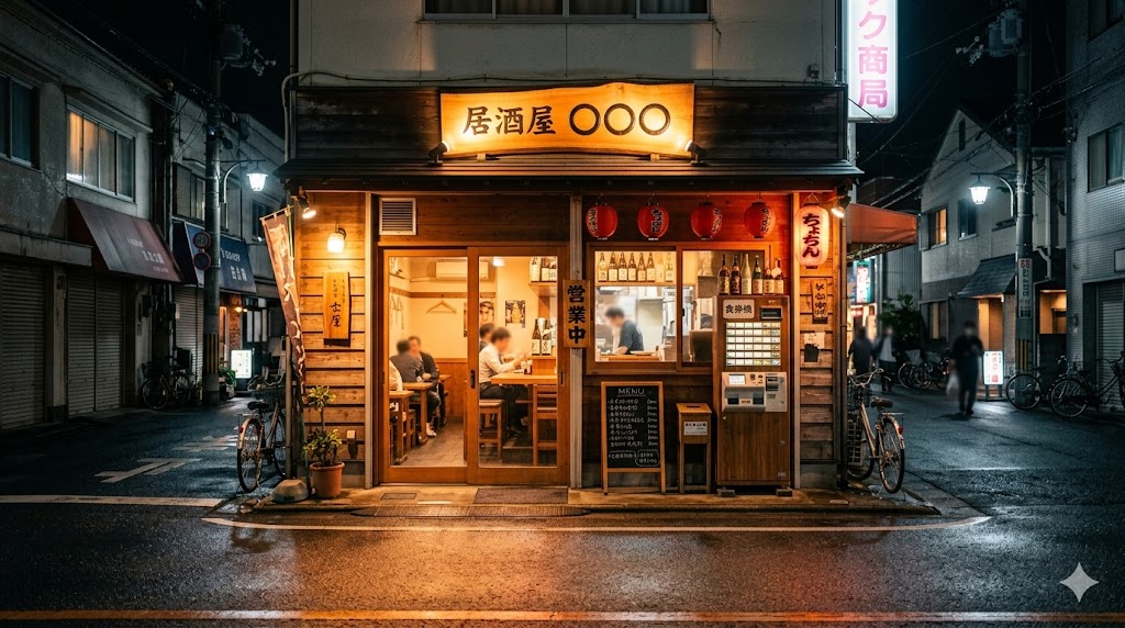 飲食店の店舗外観写真
