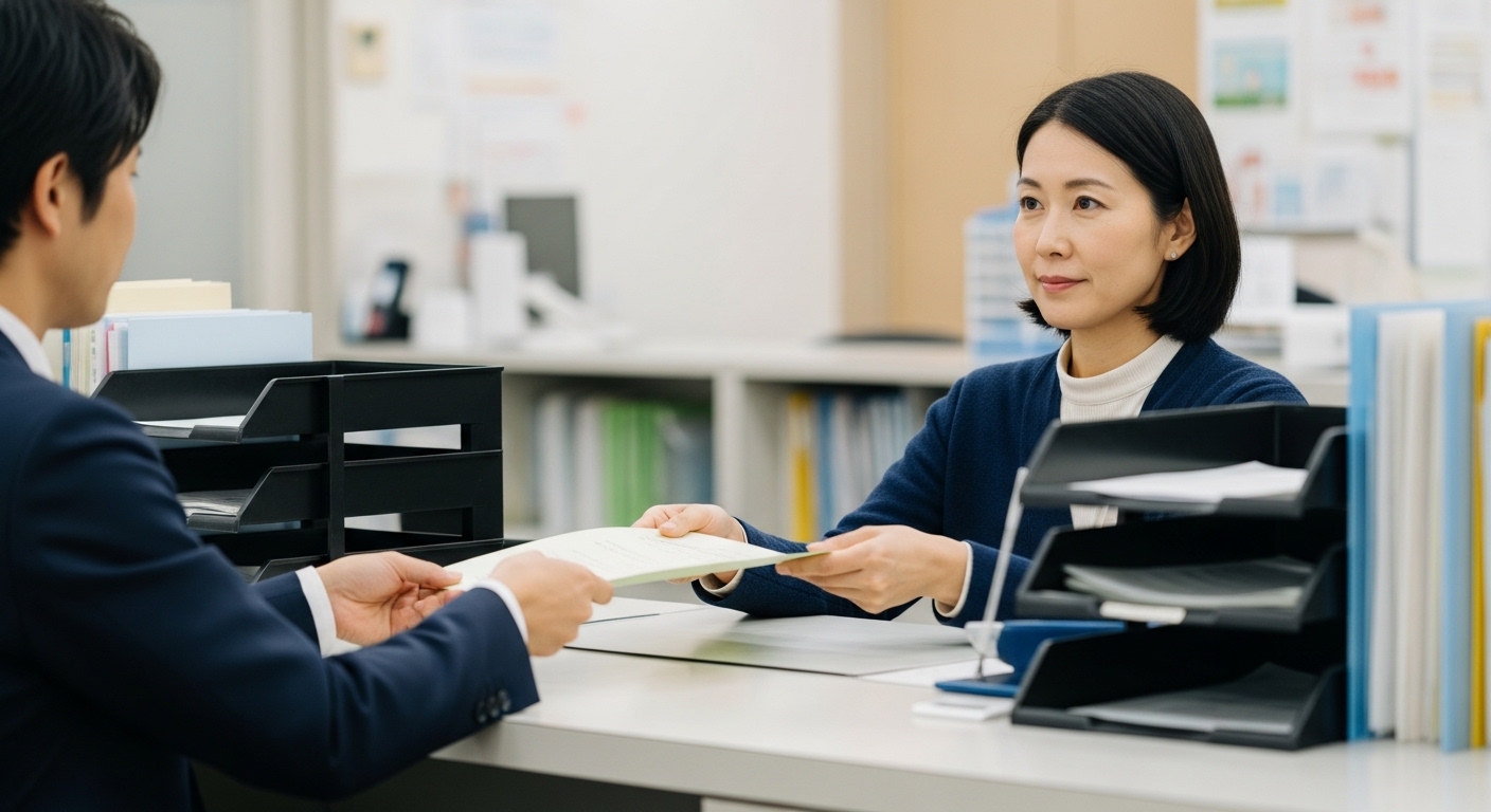 帰化申請をするクラインアント