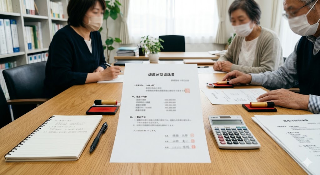 遺産分割協議書のイメージ写真