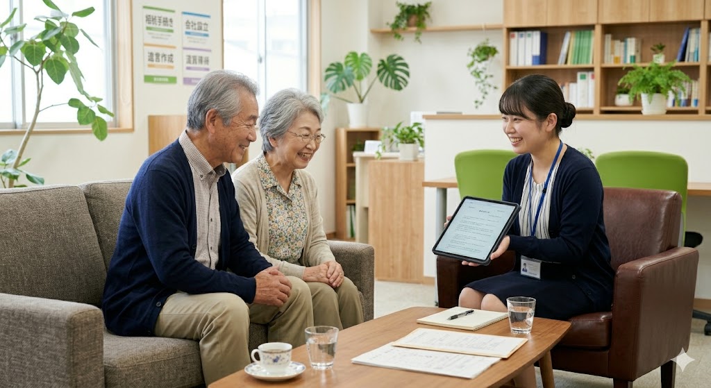 行政書士に相談するイメージ図