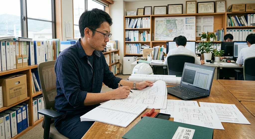 建設業許可更新をするイメージ写真