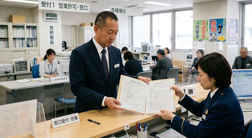 風俗営業許可を申請するオーナー