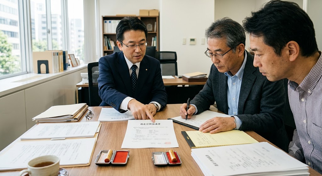相続の必要書類を確認するイメージ写真