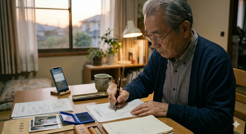 自筆証書遺言各イメージ写真