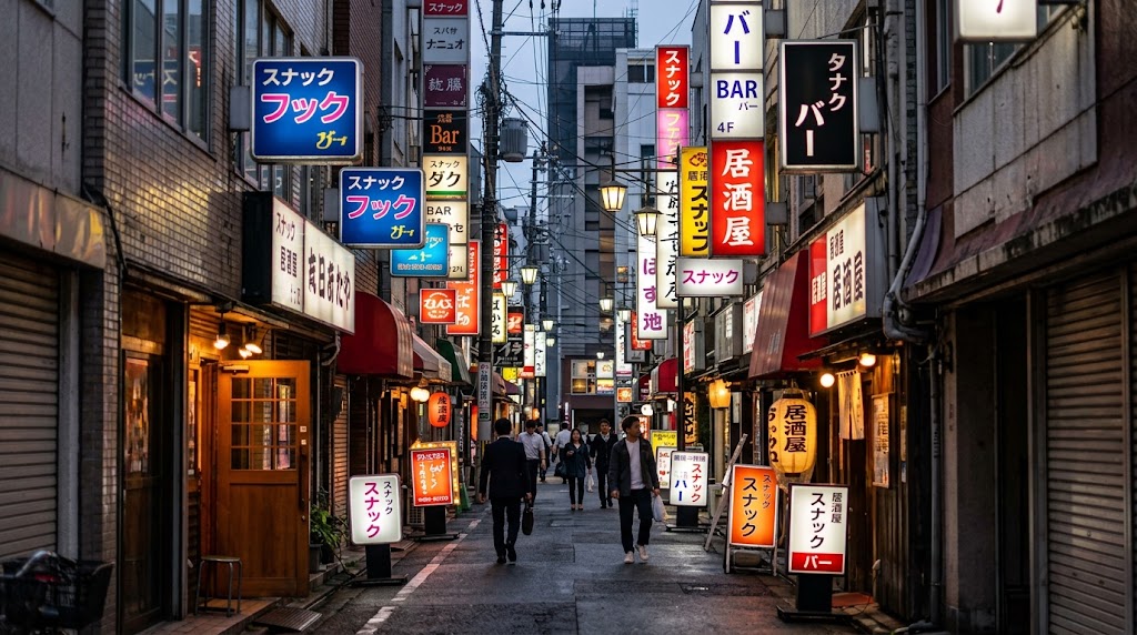 広島のスナックイメージ写真