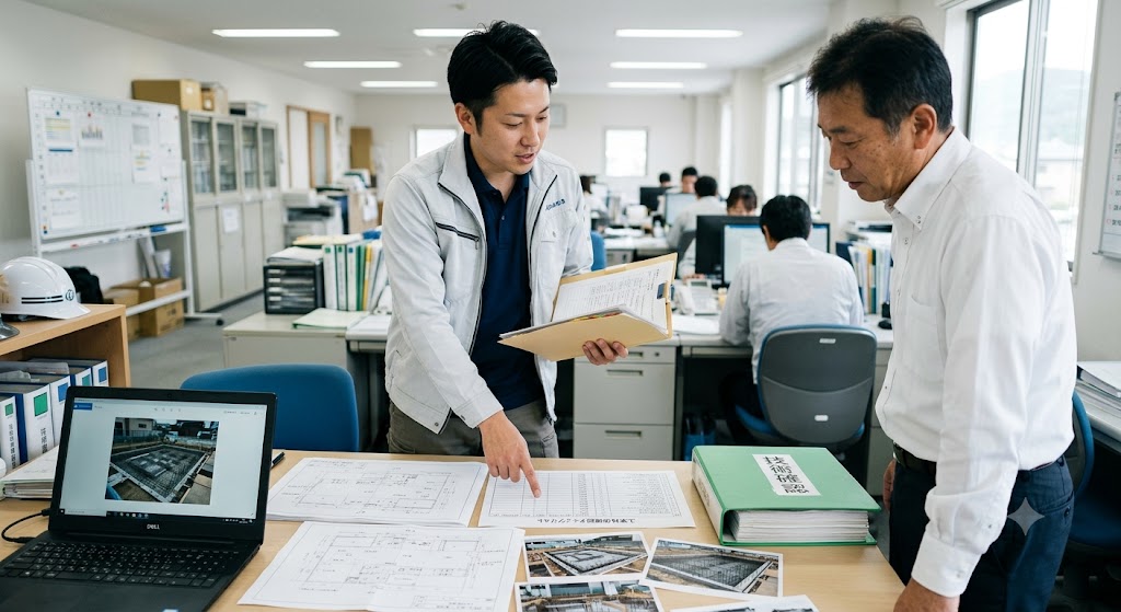 建設業許可申請を考えるイメージし写真